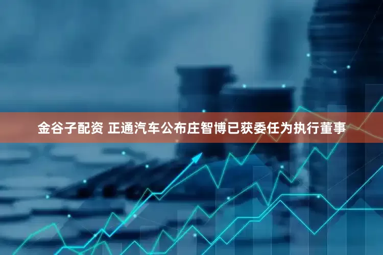 金谷子配资 正通汽车公布庄智博已获委任为执行董事